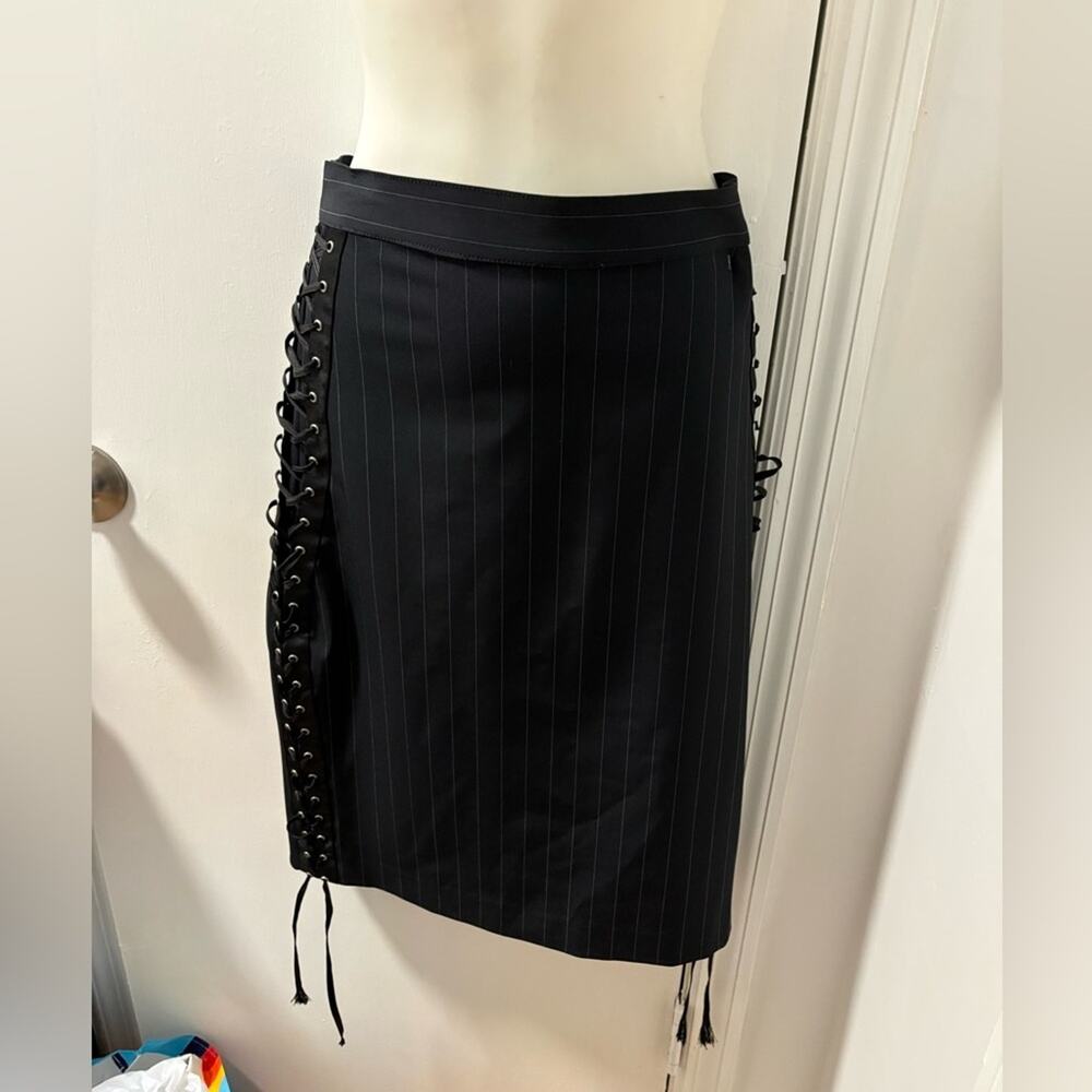 Y2k ABS lace up pencil skirt - Picture 7 of 7